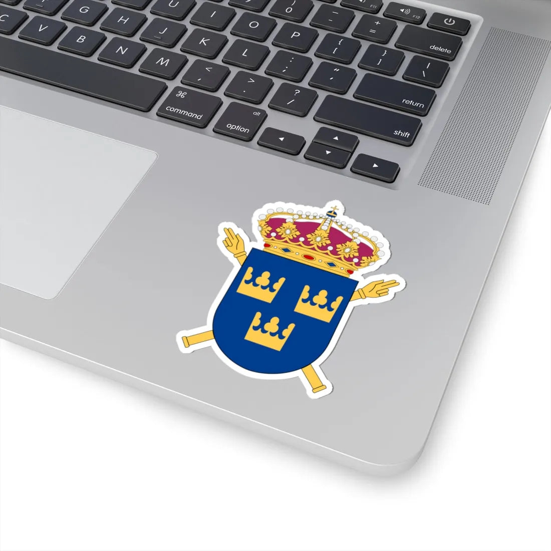 Riksåklagaren vapen (Sweden) (Coat of Arms) STICKER Vinyl Kiss-Cut Decal - The Sticker Space