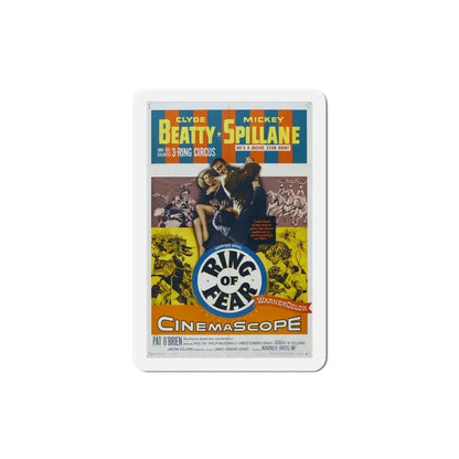 Ring of Fear 1954 Movie Poster Refrigerator Magnet - The Sticker Space