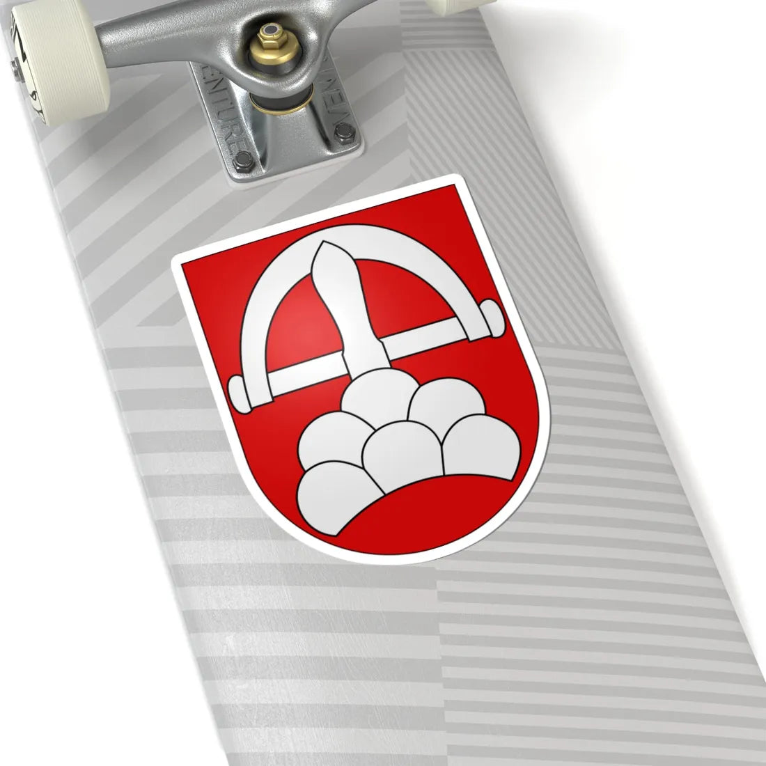 Ringgenberg-coat of arms (Switzerland) (Coat of Arms) STICKER Vinyl Kiss-Cut Decal - The Sticker Space