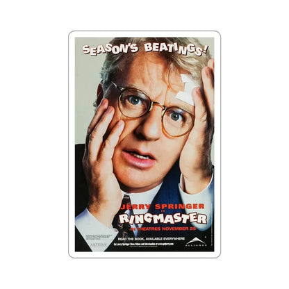 Ringmaster 1998 Movie Poster STICKER Vinyl Die-Cut Decal - The Sticker Space