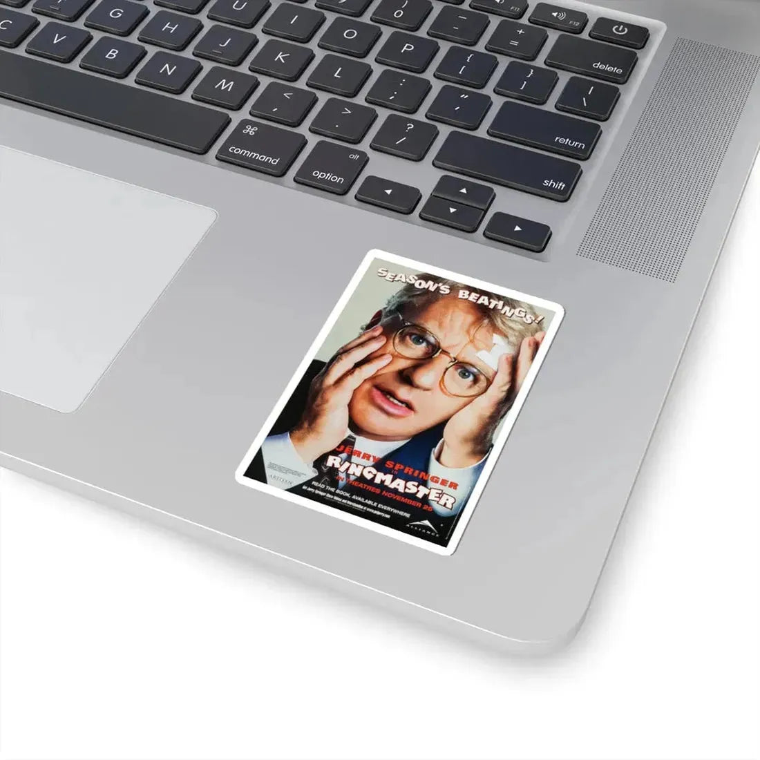 Ringmaster 1998 Movie Poster - STICKER Vinyl Kiss-Cut Decal - The Sticker Space