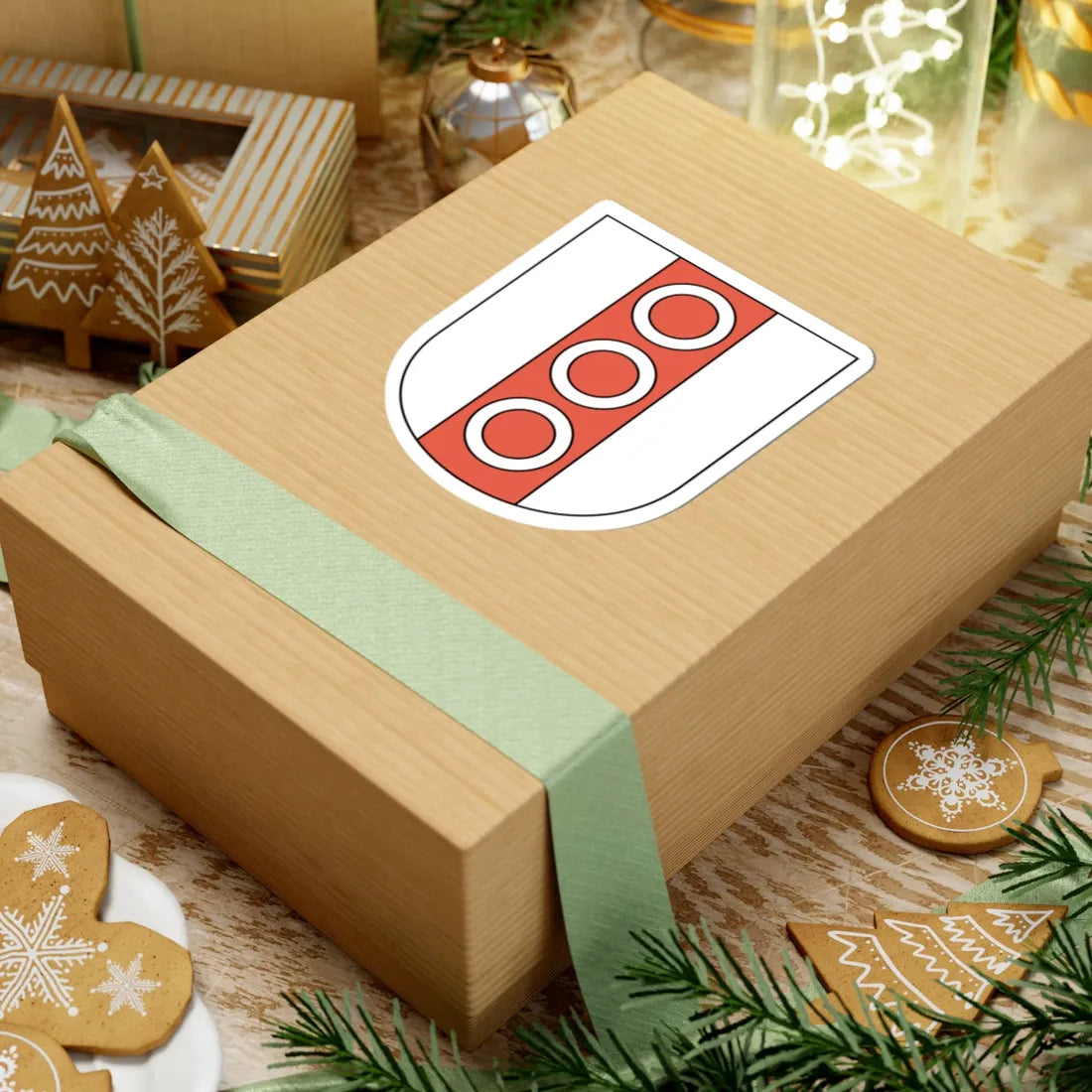 Ringwil coat of arms (Switzerland) (Coat of Arms) STICKER Vinyl Kiss-Cut Decal - The Sticker Space