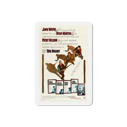 Rio Bravo 1959 Movie Poster Refrigerator Magnet - The Sticker Space