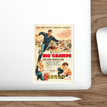 Rio Grande 1950 Movie Poster STICKER Vinyl Die-Cut Decal-The Sticker Space