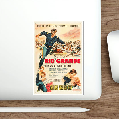 Rio Grande 1950 Movie Poster STICKER Vinyl Die-Cut Decal-The Sticker Space