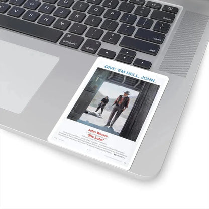 Rio Lobo 1970 Movie Poster - STICKER Vinyl Kiss-Cut Decal - The Sticker Space