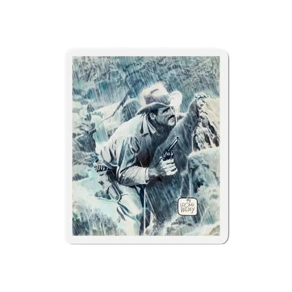 Rio Rides Again Cover (Marvel, 1990) (Magazine Illustration) Refrigerator Magnet 6 Inch Die-Cut - The Sticker Space