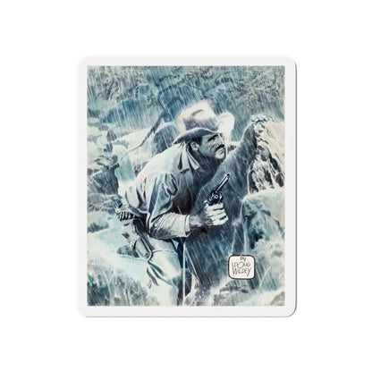 Rio Rides Again Cover (Marvel, 1990) (Magazine Illustration) Refrigerator Magnet - The Sticker Space