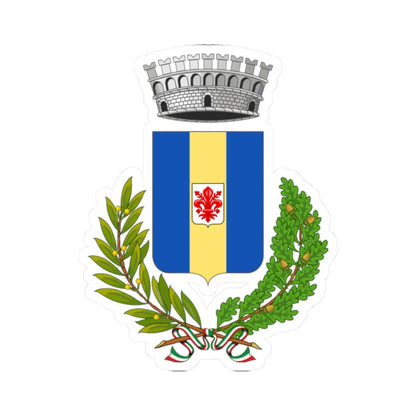 Riparbella-Stemma (Italy) (Coat of Arms) STICKER Vinyl Kiss-Cut Decal 2 Inch White - The Sticker Space