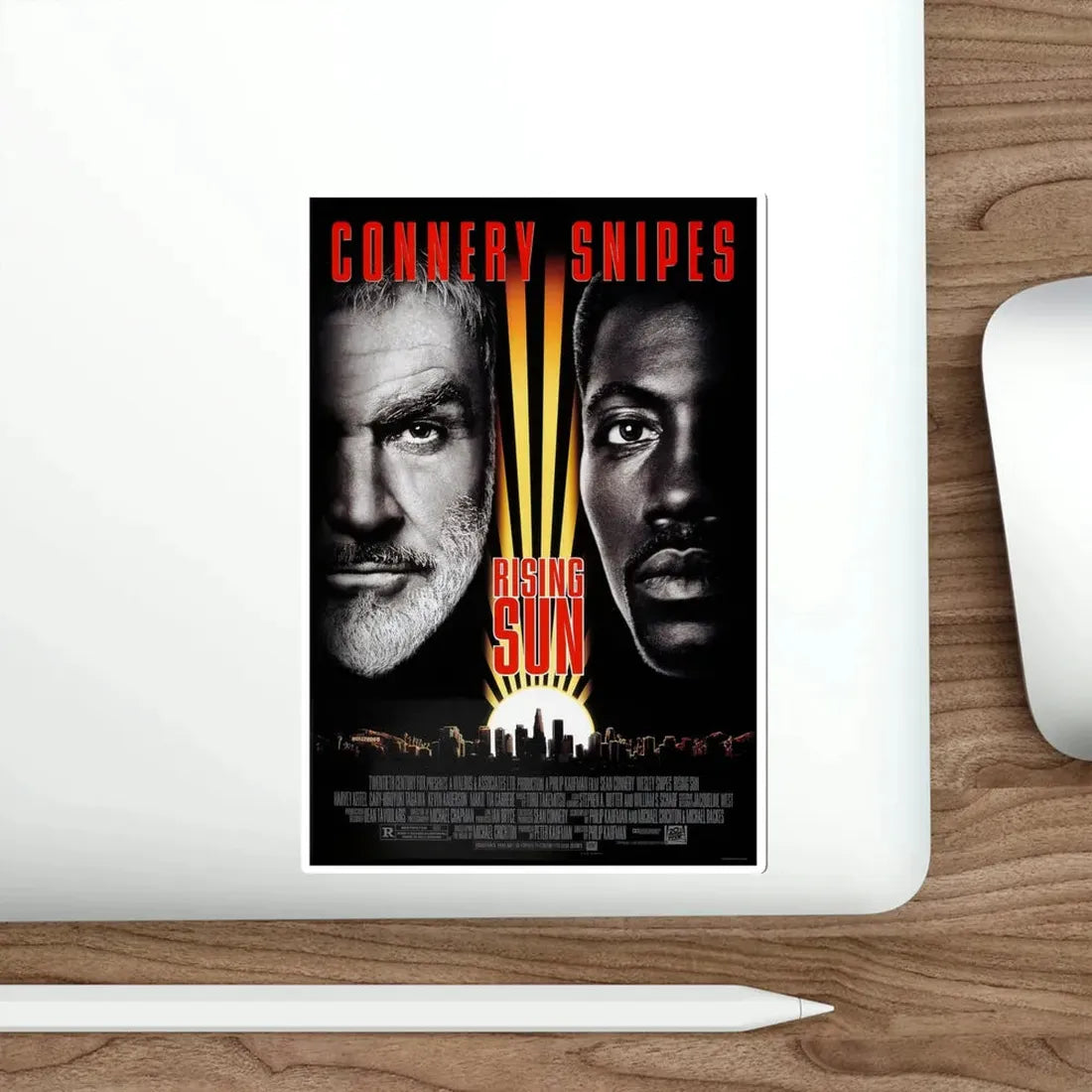 Rising Sun 1993 Movie Poster STICKER Vinyl Die-Cut Decal - The Sticker Space