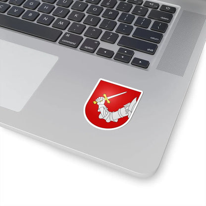 RivaSanVitale-coat of arms (Switzerland) (Coat of Arms) STICKER Vinyl Kiss-Cut Decal - The Sticker Space