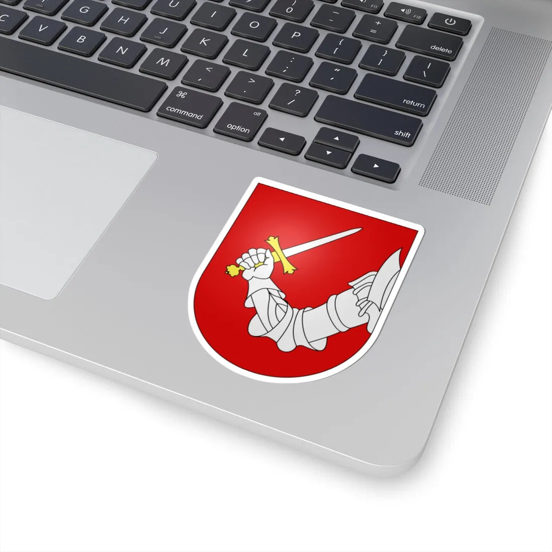 RivaSanVitale-coat of arms (Switzerland) (Coat of Arms) STICKER Vinyl Kiss-Cut Decal - The Sticker Space