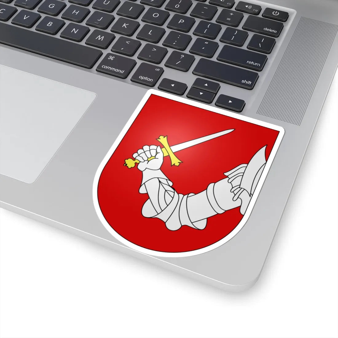RivaSanVitale-coat of arms (Switzerland) (Coat of Arms) STICKER Vinyl Kiss-Cut Decal - The Sticker Space
