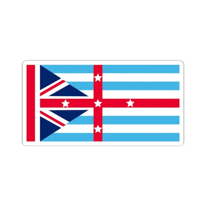 River Eden Flag (Australia) STICKER Vinyl Kiss-Cut Decal 2 Inch White - The Sticker Space