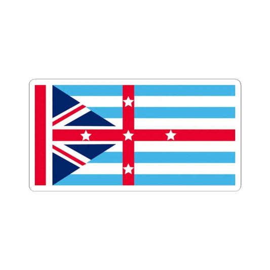 River Eden Flag (Australia) STICKER Vinyl Kiss-Cut Decal 2 Inch White - The Sticker Space