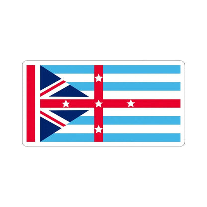 River Eden Flag (Australia) STICKER Vinyl Kiss-Cut Decal 3 Inch White - The Sticker Space