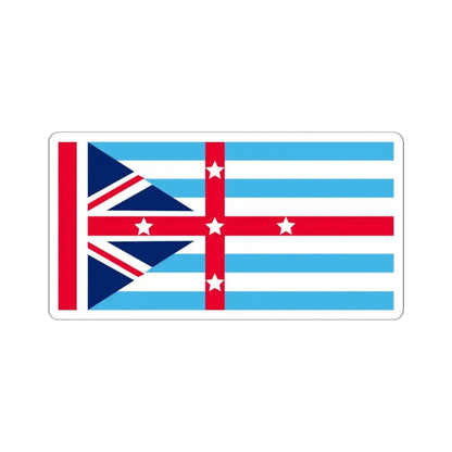 River Eden Flag (Australia) STICKER Vinyl Kiss-Cut Decal 4 Inch White - The Sticker Space