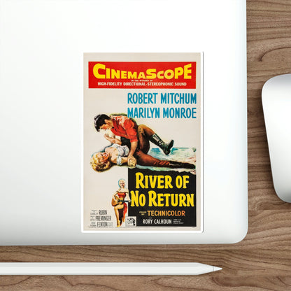 River of No Return 1954 v2 Movie Poster STICKER Vinyl Die-Cut Decal-The Sticker Space