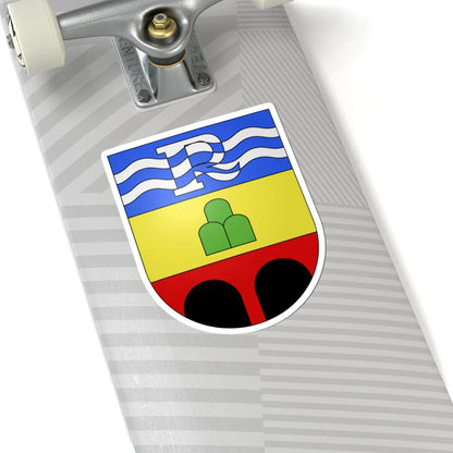 Rivera-coat of arms (Switzerland) (Coat of Arms) STICKER Vinyl Kiss-Cut Decal - The Sticker Space
