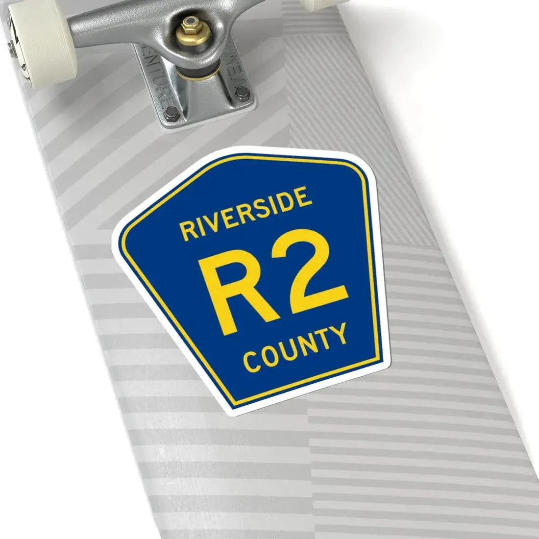Riverside County R2 (California) (Road Sign) STICKER Vinyl Kiss-Cut Decal - The Sticker Space