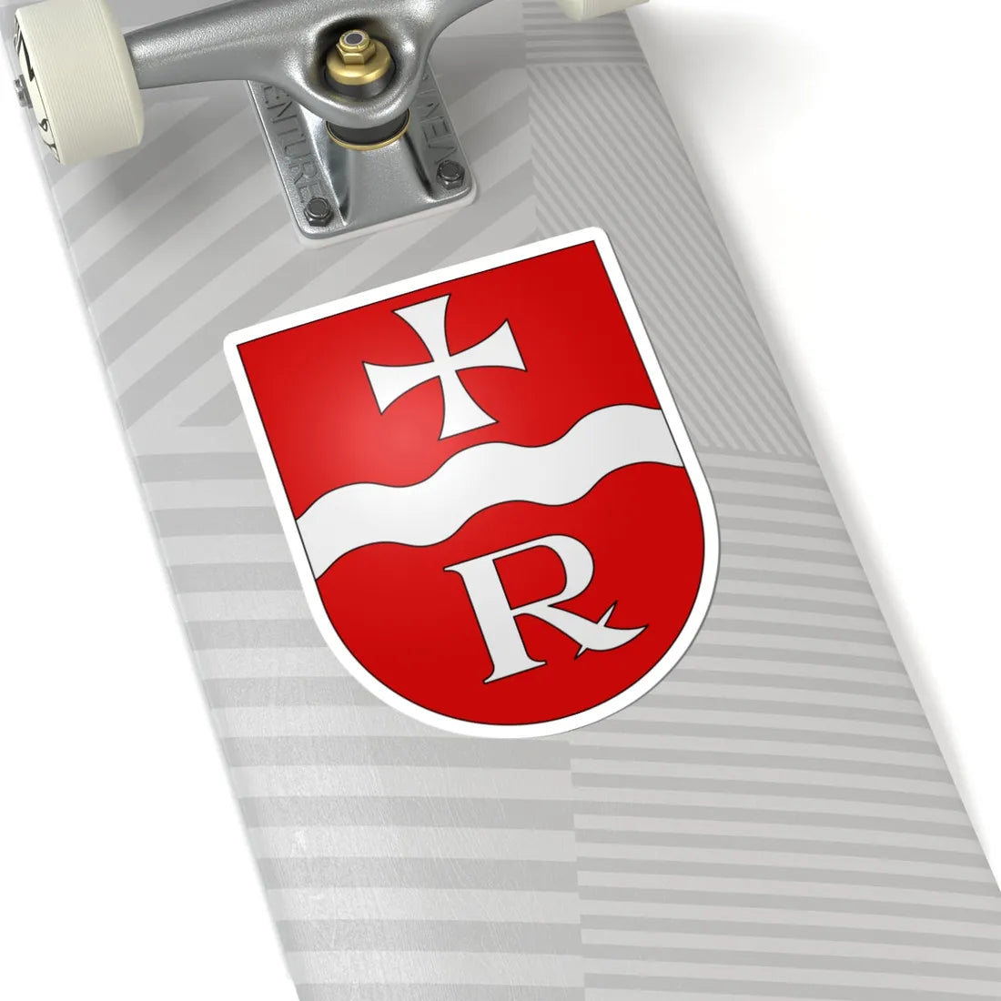Riviera-coat of arms (Switzerland) (Coat of Arms) STICKER Vinyl Kiss-Cut Decal - The Sticker Space