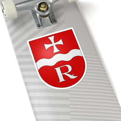 Riviera-coat of arms (Switzerland) (Coat of Arms) STICKER Vinyl Kiss-Cut Decal - The Sticker Space