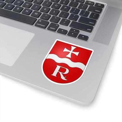 Riviera-coat of arms (Switzerland) (Coat of Arms) STICKER Vinyl Kiss-Cut Decal - The Sticker Space