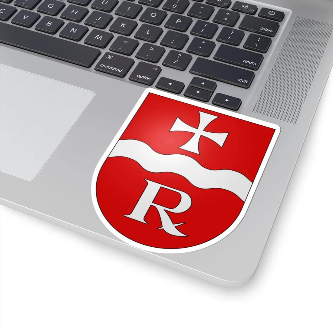 Riviera-coat of arms (Switzerland) (Coat of Arms) STICKER Vinyl Kiss-Cut Decal - The Sticker Space