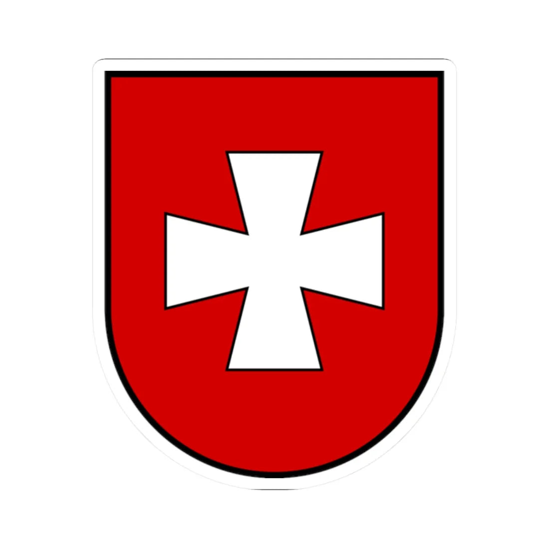 Rivne Oblast coat of arms (Ukraine) (Coat of Arms) STICKER Vinyl Kiss-Cut Decal 2 Inch White - The Sticker Space