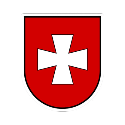 Rivne Oblast coat of arms (Ukraine) (Coat of Arms) STICKER Vinyl Kiss-Cut Decal 2 Inch White - The Sticker Space