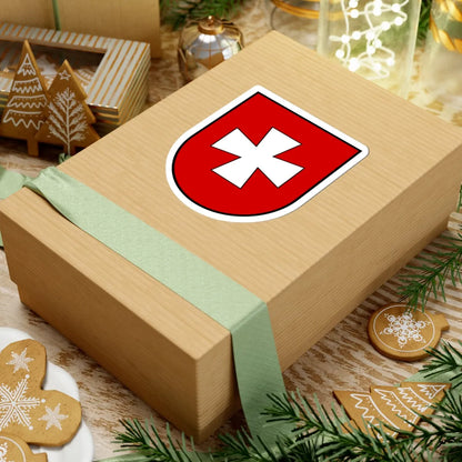 Rivne Oblast coat of arms (Ukraine) (Coat of Arms) STICKER Vinyl Kiss-Cut Decal - The Sticker Space