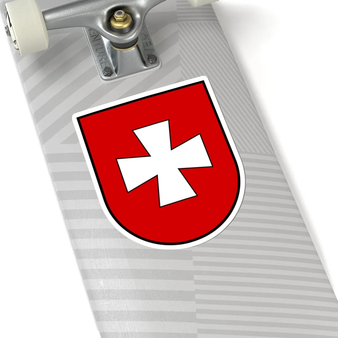 Rivne Oblast coat of arms (Ukraine) (Coat of Arms) STICKER Vinyl Kiss-Cut Decal - The Sticker Space