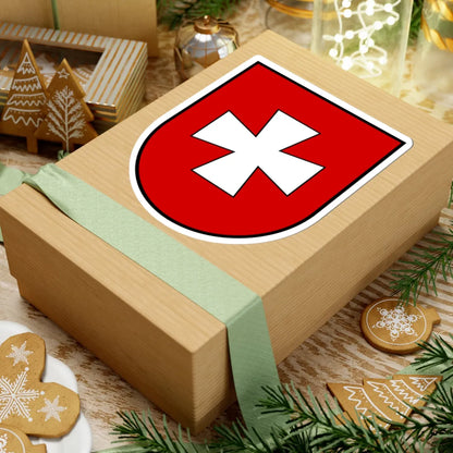 Rivne Oblast coat of arms (Ukraine) (Coat of Arms) STICKER Vinyl Kiss-Cut Decal - The Sticker Space