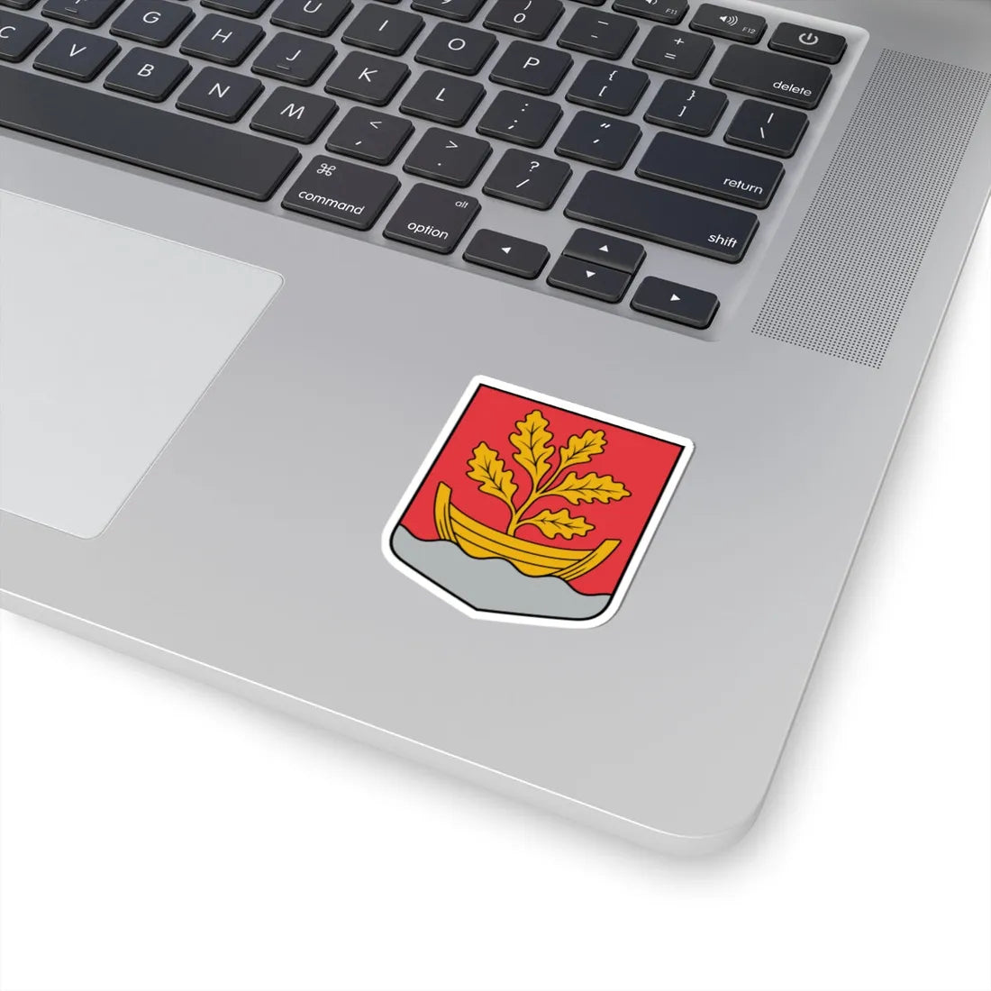 Ārlavas pagasta ģerbonis (Latvia) (Coat of Arms) STICKER Vinyl Kiss-Cut Decal - The Sticker Space