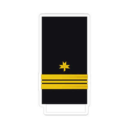 RMNDH Lieutenant Commander (Croatia) (Military Rank) STICKER Vinyl Kiss-Cut Decal 6 Inch White - The Sticker Space