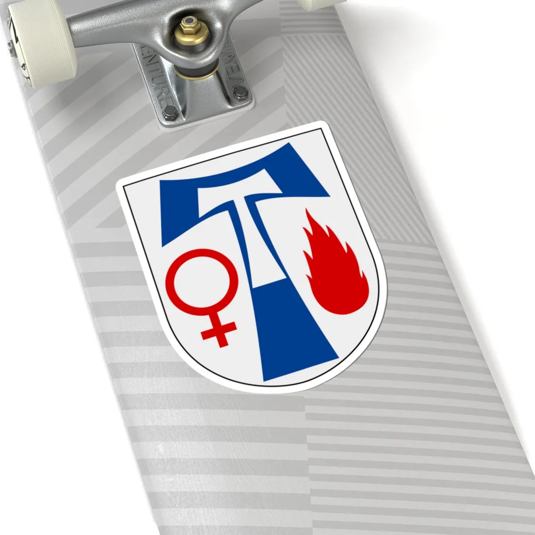 Rönö församling vapen (Sweden) (Coat of Arms) STICKER Vinyl Kiss-Cut Decal - The Sticker Space