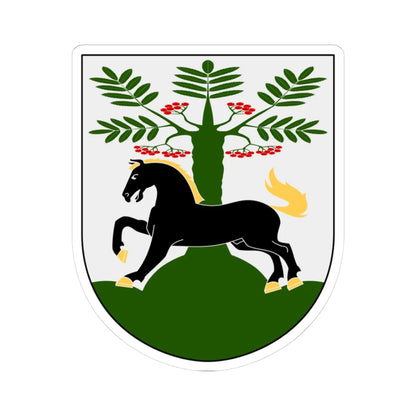 Rönneberg vapen (Sweden) (Coat of Arms) STICKER Vinyl Kiss-Cut Decal 3 Inch White - The Sticker Space