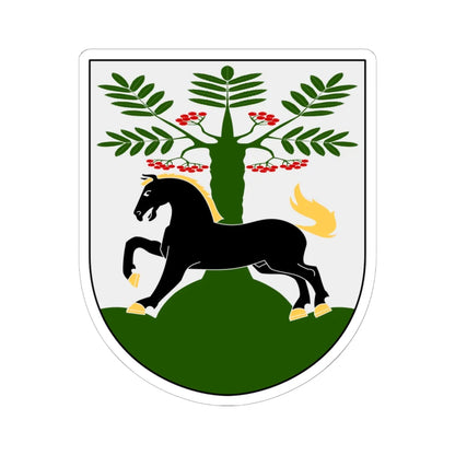 Rönneberg vapen (Sweden) (Coat of Arms) STICKER Vinyl Kiss-Cut Decal 6 Inch White - The Sticker Space