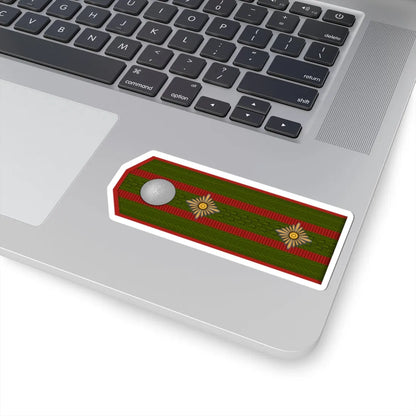 ROA Oberst h1 (Russia) (Military Rank) STICKER Vinyl Kiss-Cut Decal - The Sticker Space