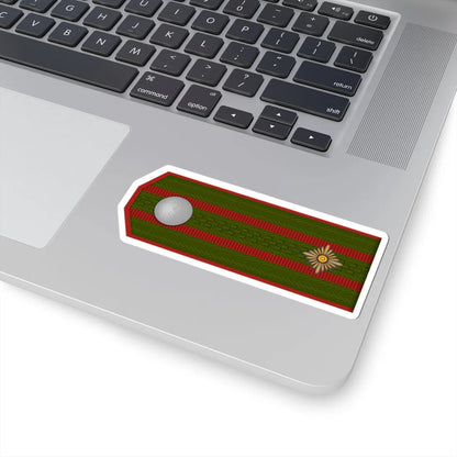 ROA Oberstleutnant h1 (Russia) (Military Rank) STICKER Vinyl Kiss-Cut Decal - The Sticker Space