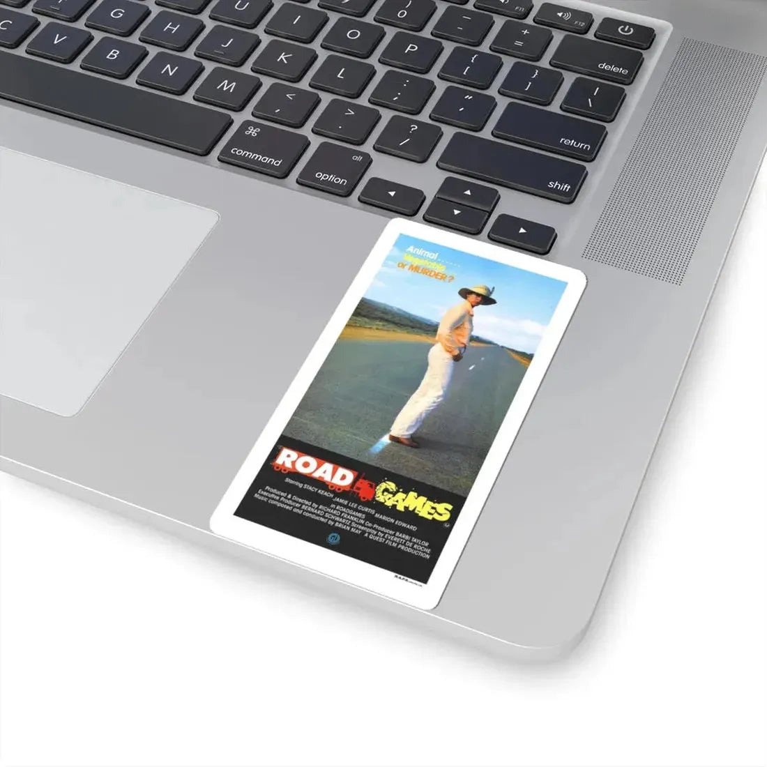 ROAD GAMES (2) 1981 Movie Poster - STICKER Vinyl Kiss-Cut Decal - The Sticker Space