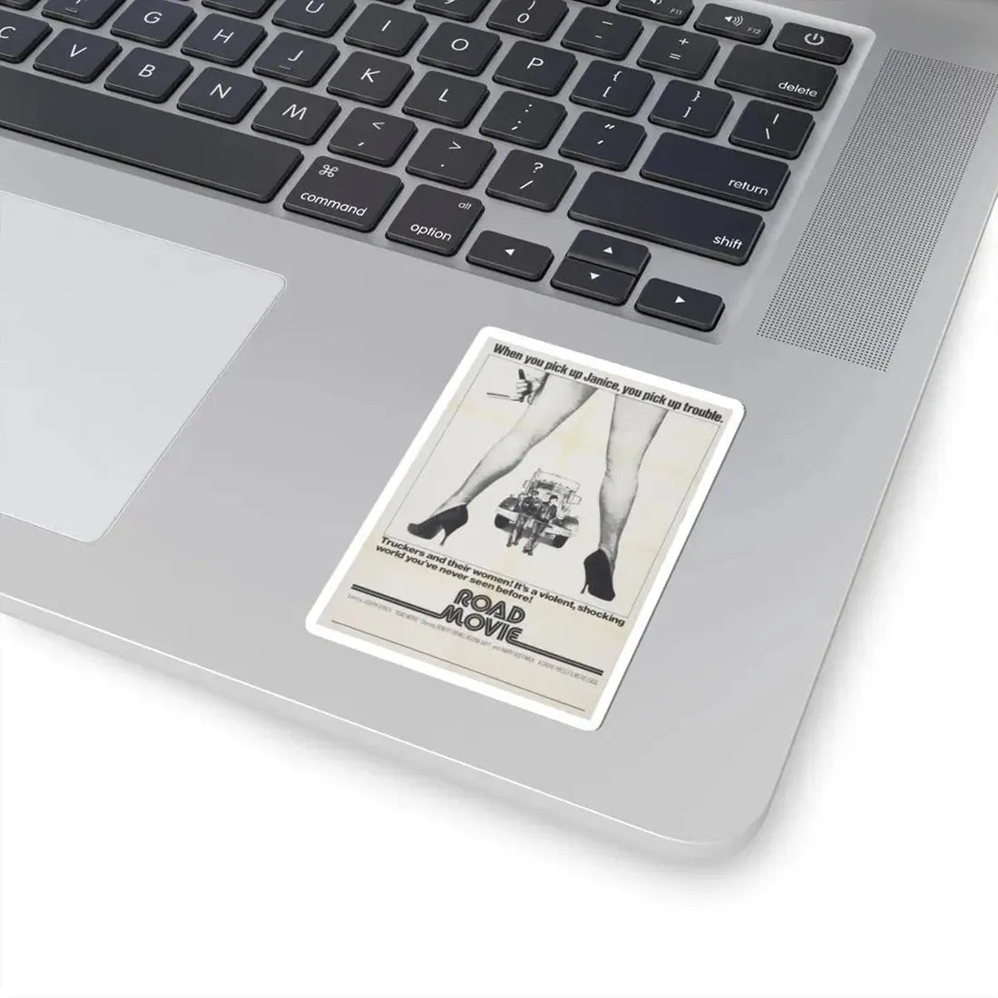 ROAD MOVIE 1973 Movie Poster - STICKER Vinyl Kiss-Cut Decal - The Sticker Space