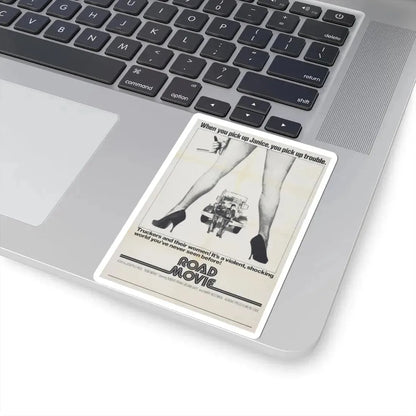 ROAD MOVIE 1973 Movie Poster - STICKER Vinyl Kiss-Cut Decal - The Sticker Space