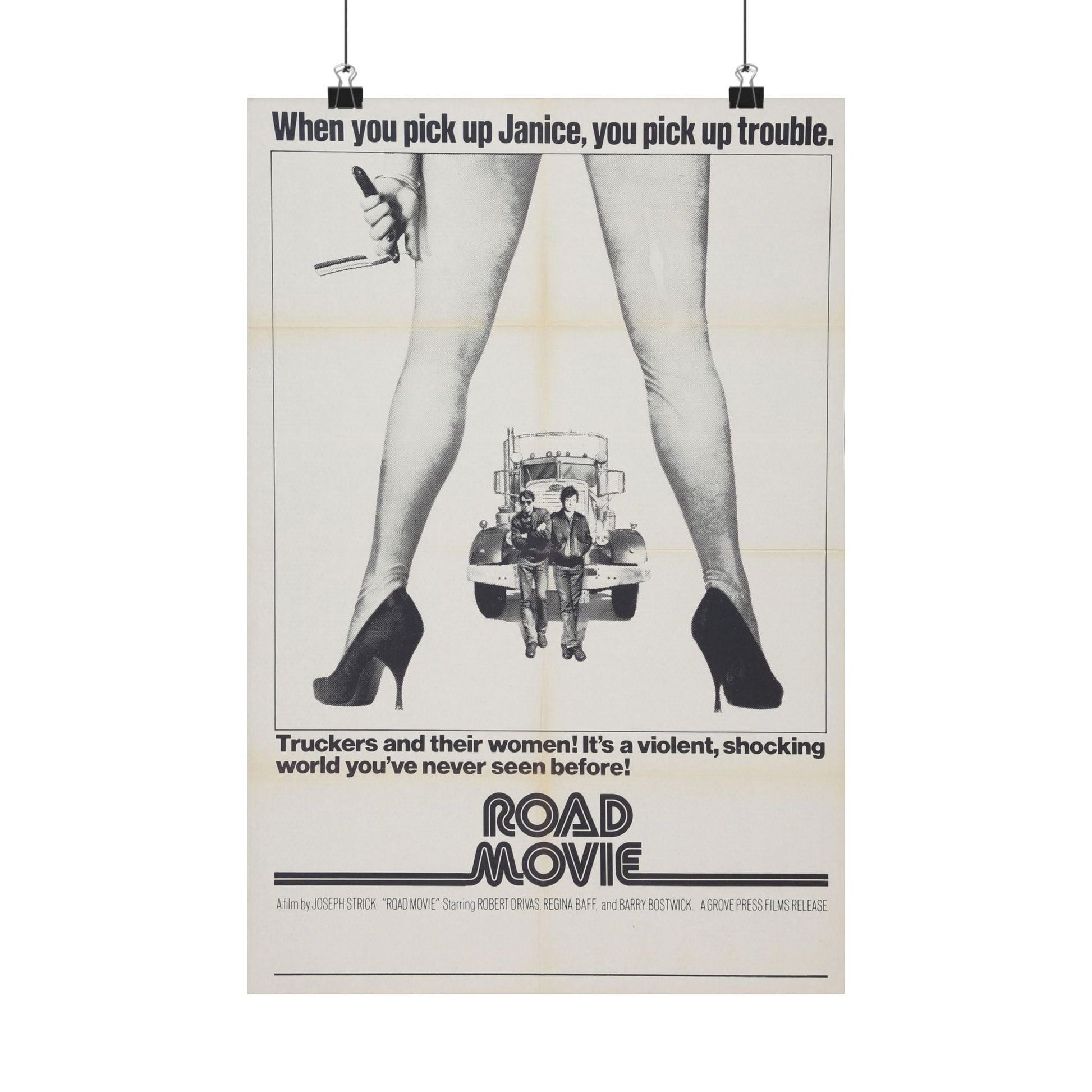 ROAD MOVIE 1973 - Paper Movie Poster-12″ x 18″-The Sticker Space