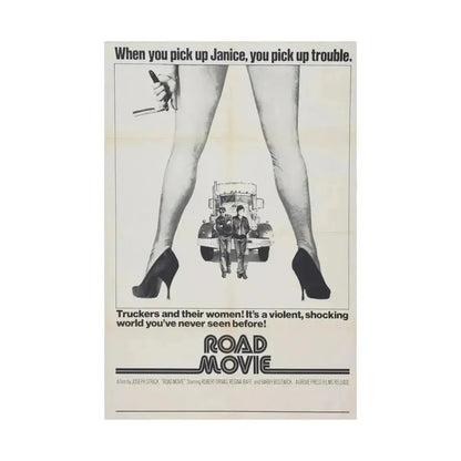 ROAD MOVIE 1973 - Paper Movie Poster - The Sticker Space