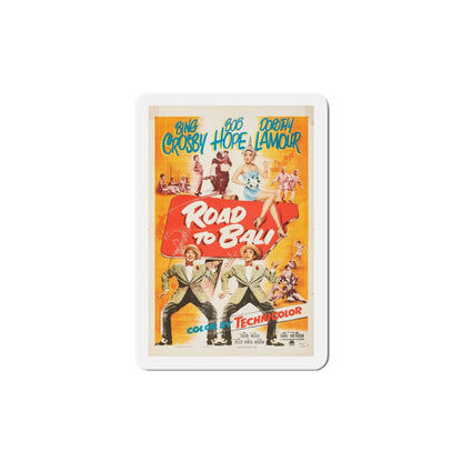 Road to Bali 1952 Movie Poster Die-Cut Magnet-6 Inch-The Sticker Space