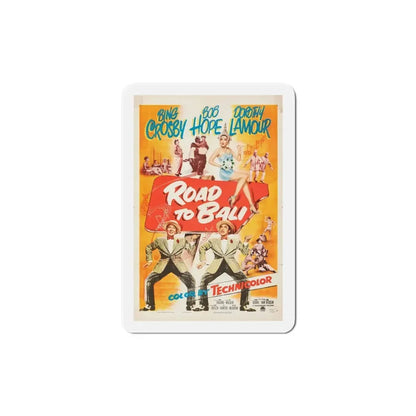 Road to Bali 1952 Movie Poster Refrigerator Magnet - The Sticker Space