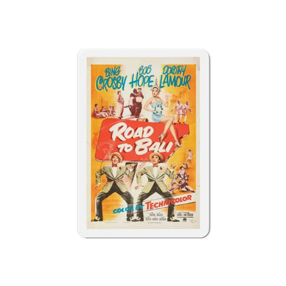 Road to Bali 1952 Movie Poster Refrigerator Magnet - The Sticker Space