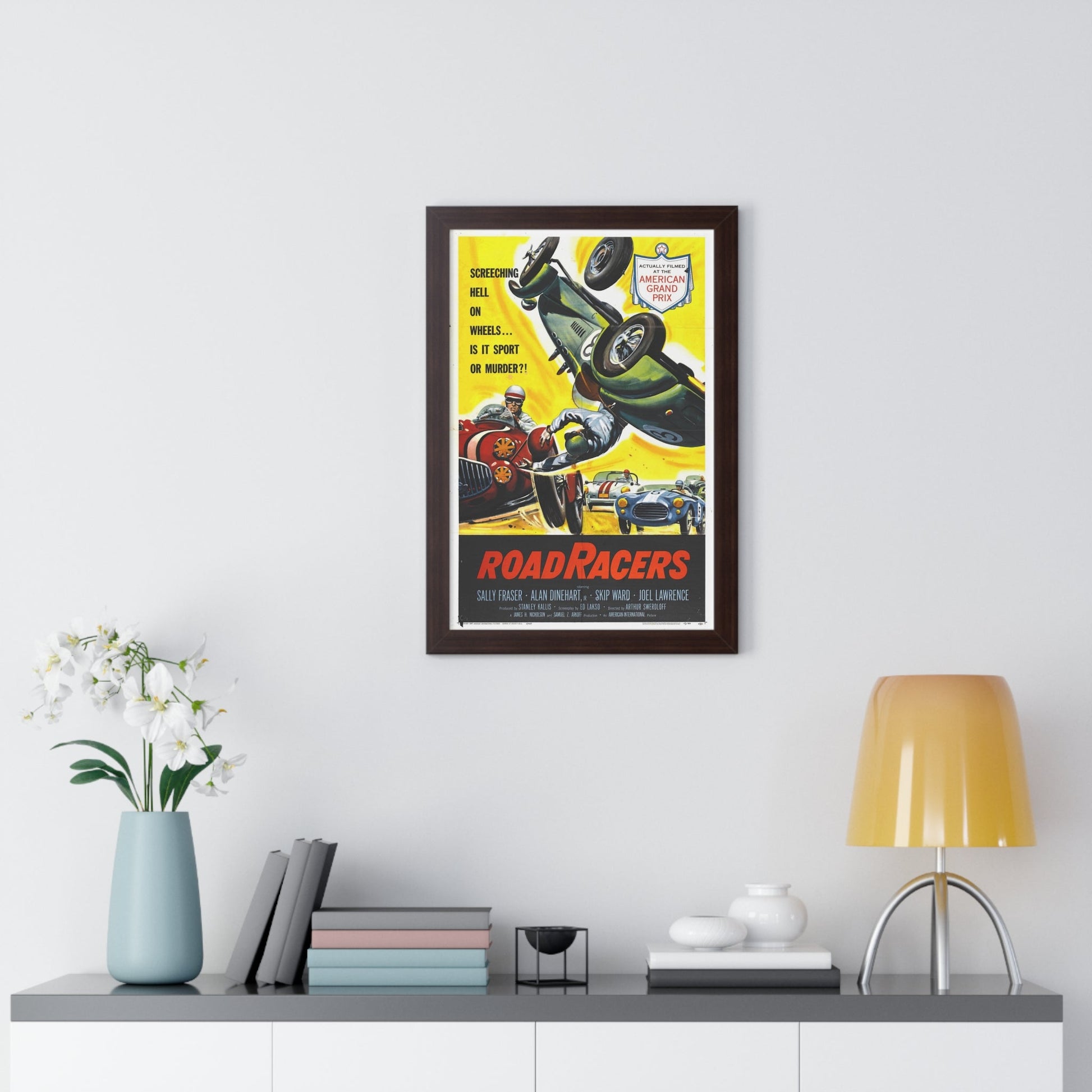 ROADRACERS 1959 - Framed Movie Poster-The Sticker Space