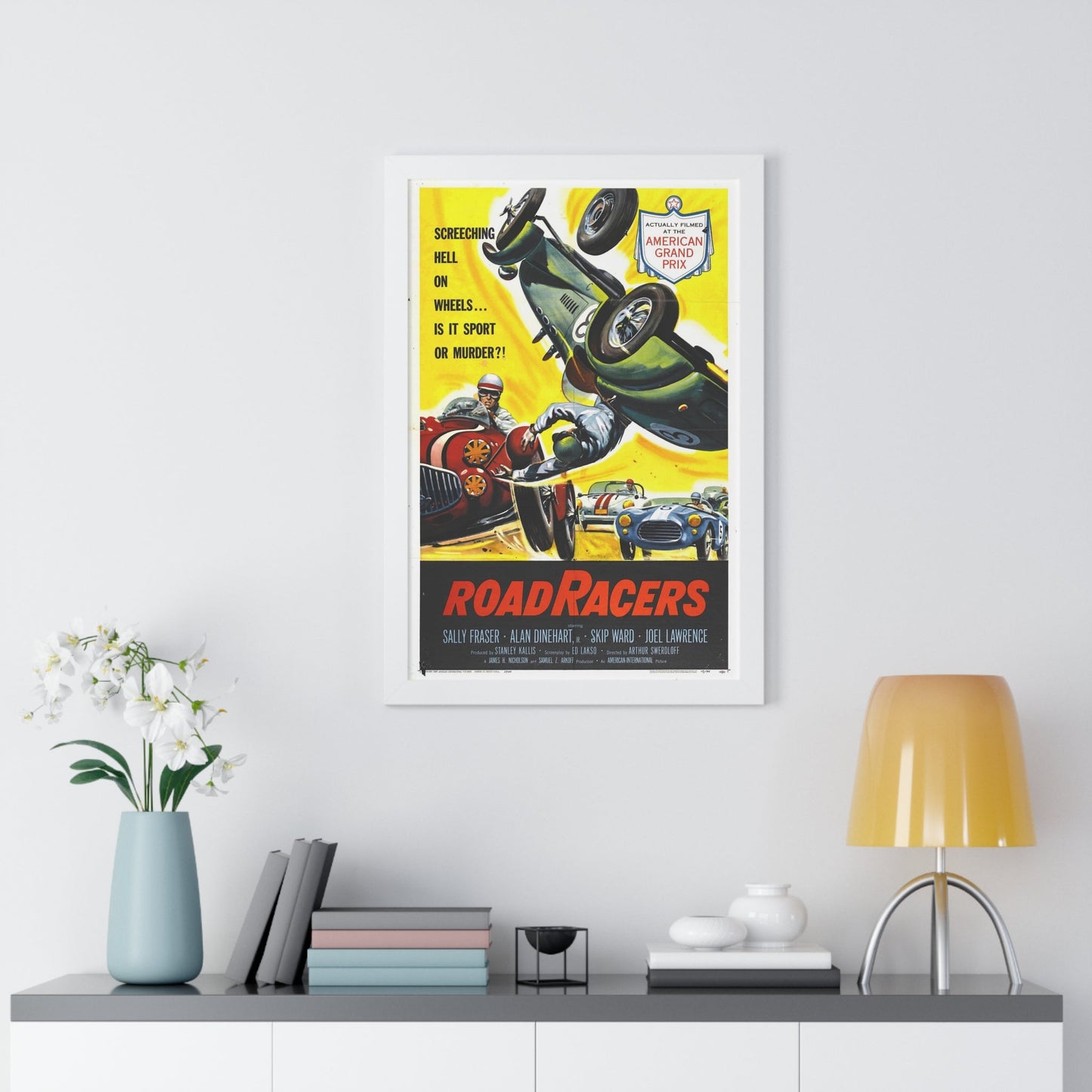 ROADRACERS 1959 - Framed Movie Poster-The Sticker Space